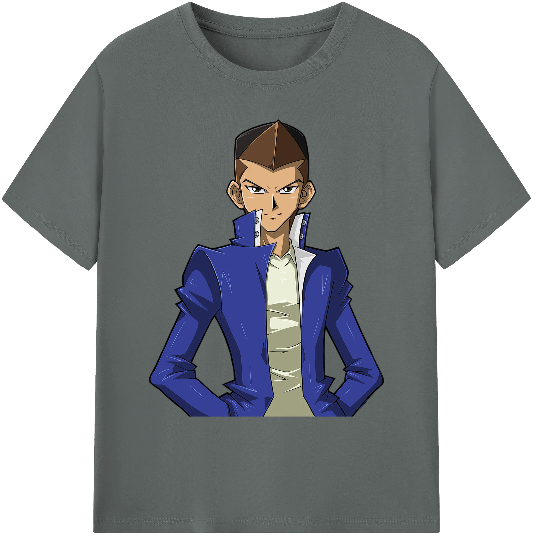 （画像用） 遊☆戯☆王 Yu-Gi-Oh! 綿100％ メンズ半袖Tシャツ｜肌触りやわらか＆通気性
